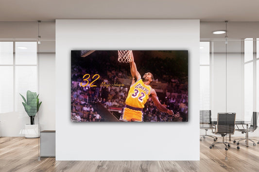 Magic Johnson Canvas