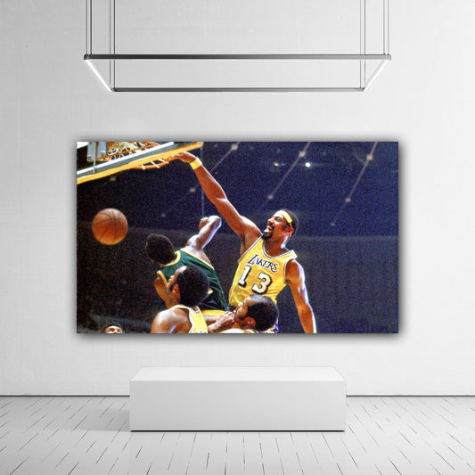 Wilt Chamberlain Canvas