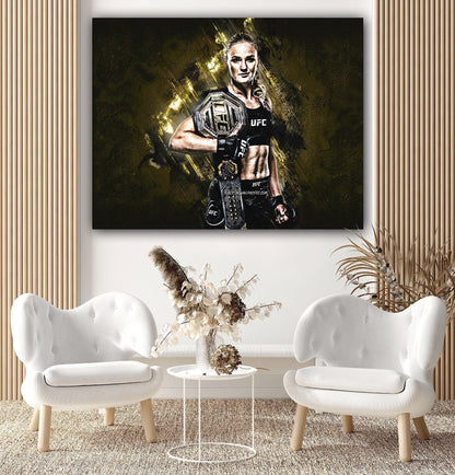 Valentina Shevchenko Canvas