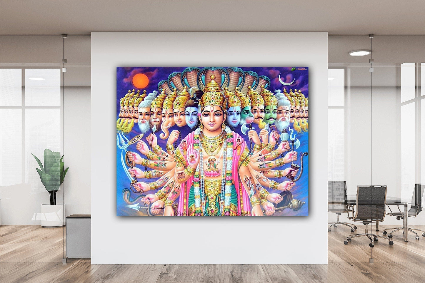 Lord Vishnu Canvas