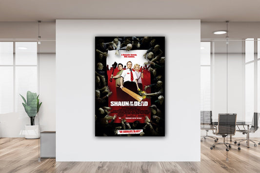 Shaun of the Dead Canvas