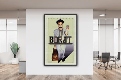 Borat Cultural Learnings of America for Make Benefit Glorious Nation of Kazakhstan Canvas