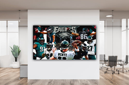 Philadelphia Eagles Team Canvas