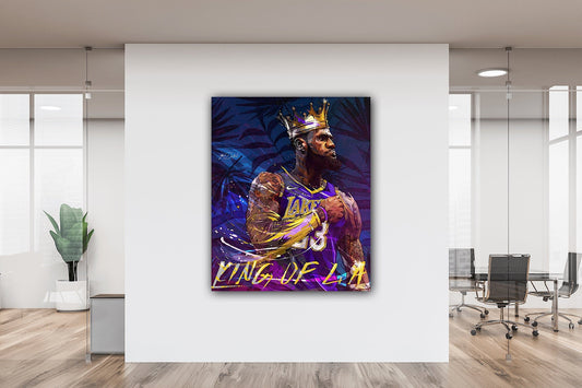 LeBron James Canvas