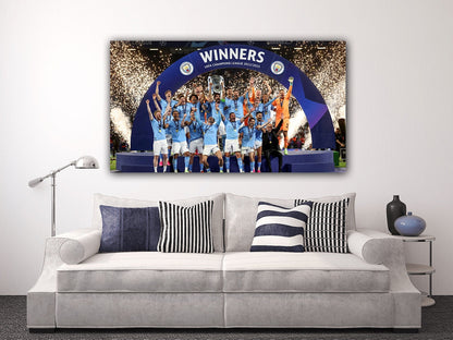 Manchester City Team Canvas