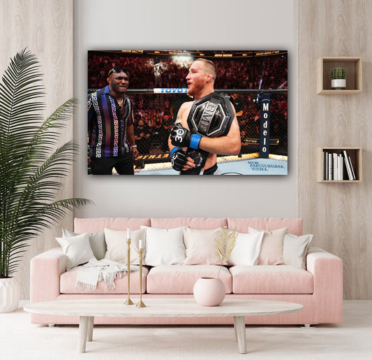 Justin Gaethje Canvas