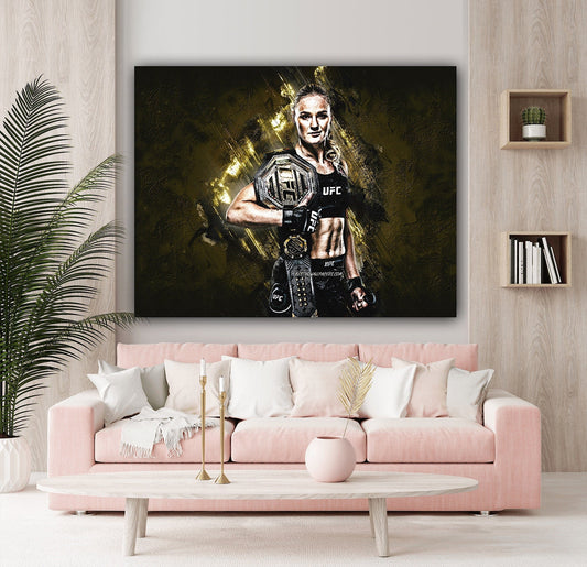 Valentina Shevchenko Canvas