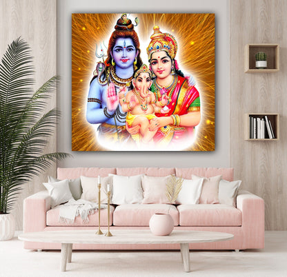 Shiva Parvat Canvas