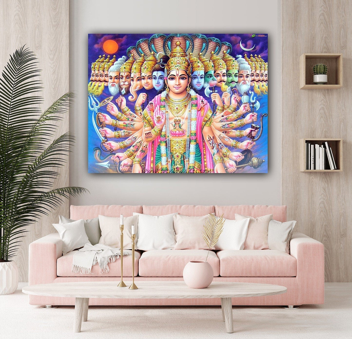 Lord Vishnu Canvas