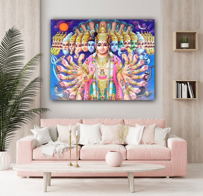 Lord Vishnu Canvas