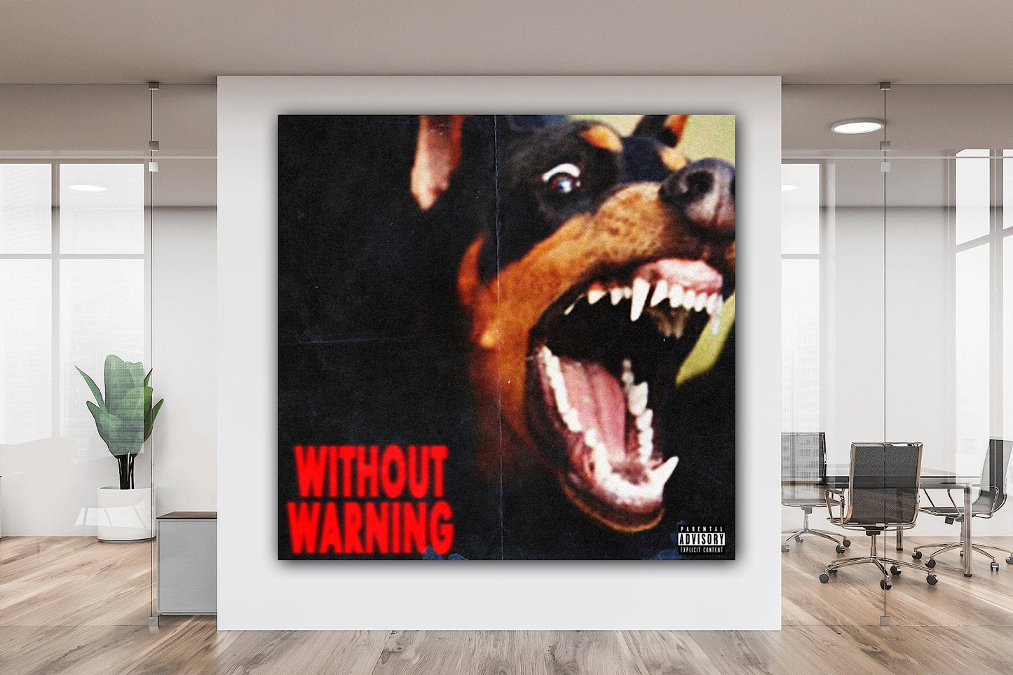 Offset - Without Warning Canvas