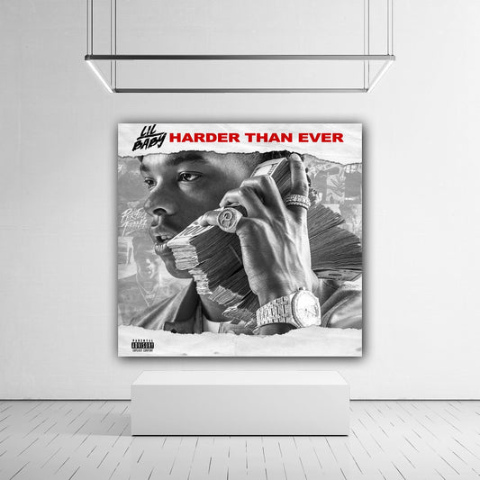 Lil Baby - Harder Than Ever Canvas