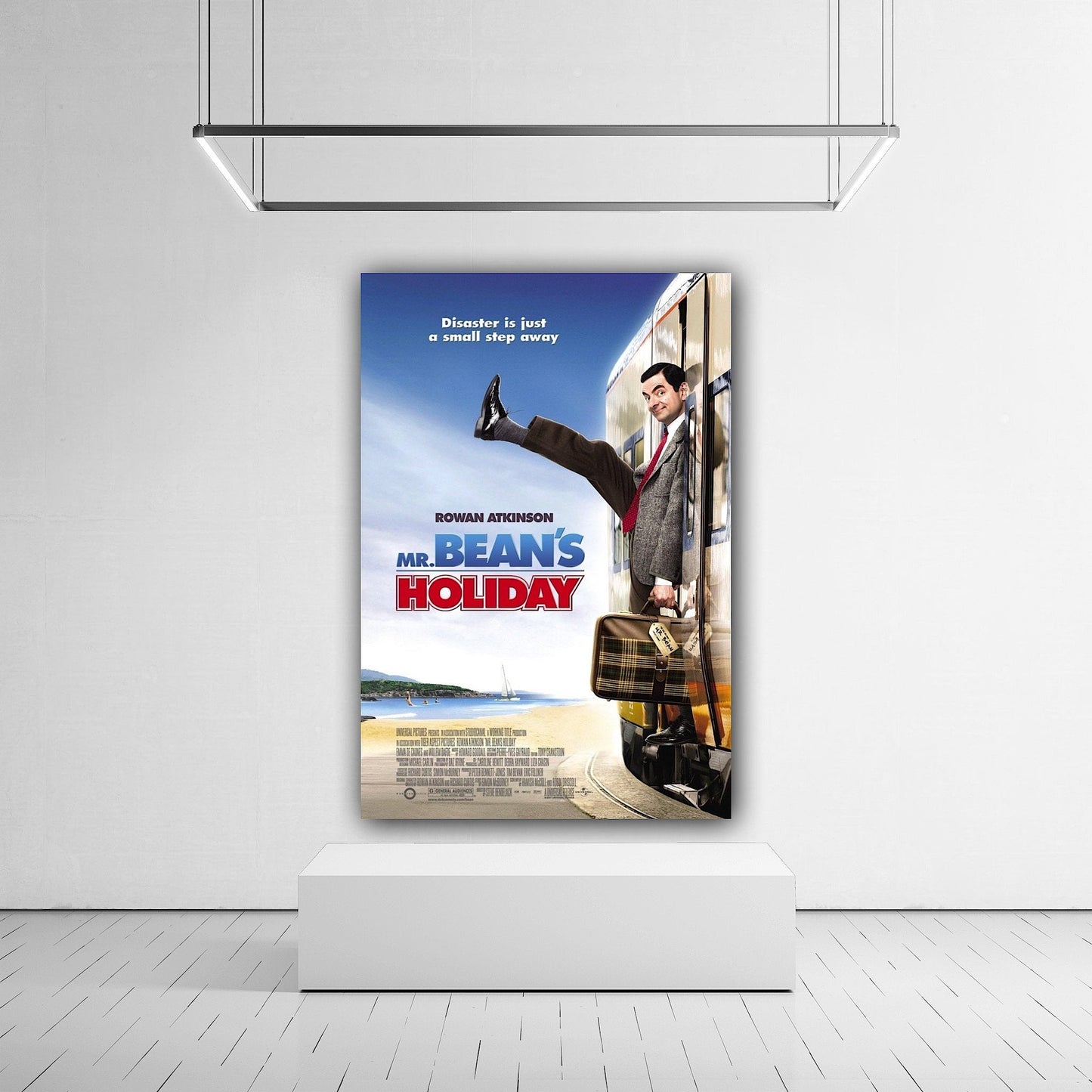 Mr. Bean's Holiday Canvas